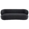 Greenwich Boucle Fabric Sofa, 3 Seater, Onyx