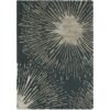 Harlequin Shore Hand Tufted Designer Wool Rug, 280x200cm, Truffle