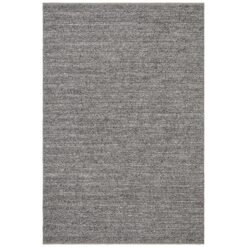 Harvest Handwoven Wool Rug, 300x400cm, Steel
