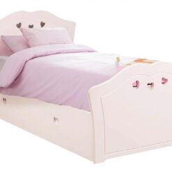 Hearts timber kids bed - suite option