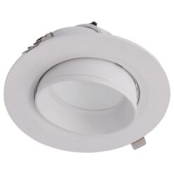 Heron Gimbal Dual Power Recessed LED Shop Light, 28W / 38W, CCT