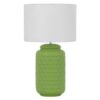Heshi Ceramic Base Table Lamp, Green