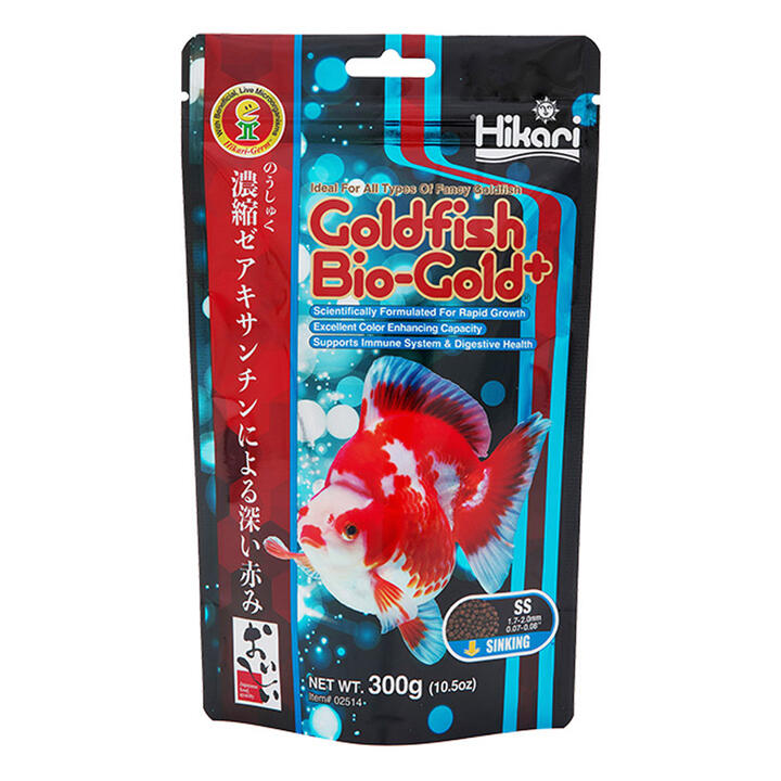 Hikari Goldfish Bio-Gold+ Color Enhancing Fish Food Sinking - Small 300 Gm Hikari Goldfish Bio-Gold+ Color Enhancing Fish Food Sinking - Small 300 Gm