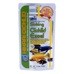 Hikari Sinking Cichlid Excel Floating Fish Food - Mini 100 Gm