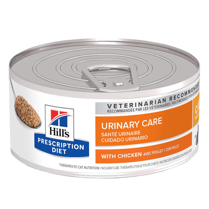 Hill's Prescription Diet C/D Multicare Urinary Care With Chicken Wet Cat Food 156gm 24 Cans Hill's Prescription Diet C/D Multicare Urinary Care With Chicken Wet Cat Food 156gm 24 Cans