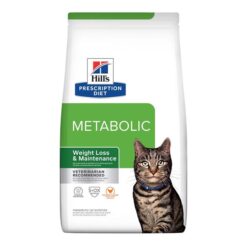 Hill's Prescription Diet Metabolic Weight Loss & Maintenance Chicken Flavour Dry Cat Food 1.5 Kg