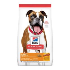 Hill's Science Diet Light Adult 1-6 With Chicken Meal & Barley Dry Dog Food 12 Kg