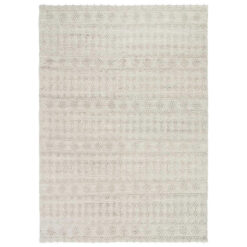 Himalaya No.900 Handwoven Tribal Wool Rug, 230x160cm, Natural