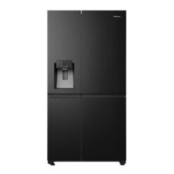 Hisense 632 Litre Side by Side Refrigerator - Black