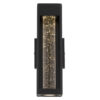 Hollis IP44 Indoor / Outdoor LED Wall Light, Medium, Black