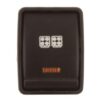 Hulk 4x4 Amber 12V OE RPL Switch Push Button ON OFF to suit late Nissan-Work Light