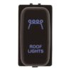 Hulk 4x4 Blue 12V OE RPL Switch Push Button ON/OFF to suit Mitsubishi - Roof Light