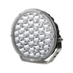 Hulk 4x4 Silver Bezel Round LED Driving Lamp