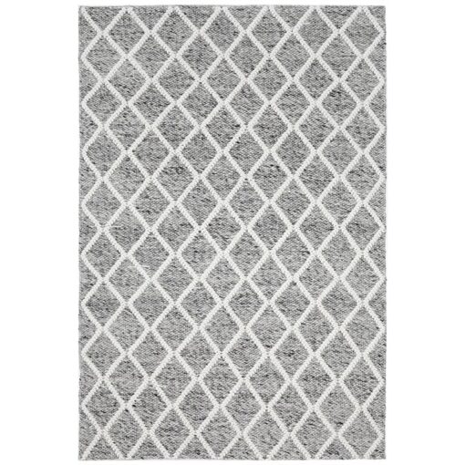 Huxley Hand Loomed Wool Rug, 320x230cm, Grey