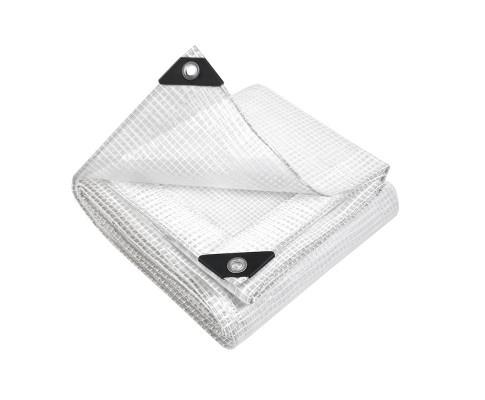 Instahut 9x12M Heavy Duty Camping Cover Tarp -135GSM Clear Instahut 9x12M Heavy Duty Camping Cover Tarp -135GSM Clear