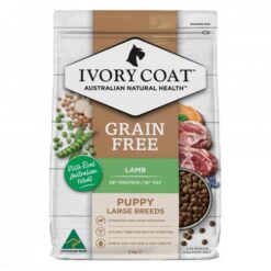 Ivory Coat Grain Free Puppy Large Breeds Lamb Dry Dog Food 13 Kg