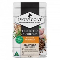 Ivory Coat Holistic Nutrition Adult All Breeds Chicken & Brown Rice Dry Dog Food 2.5 Kg