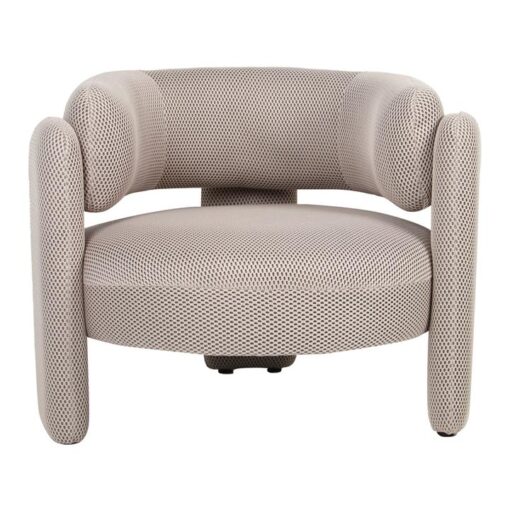 Jacob Fabric Tun Chair, Sand