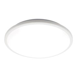 Jazz IP54 LED Indoor / Outdoor Oyster Ceiling Lighting, 28W, 6000K, White