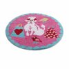 Jiggle & Giggle Born To Shop Floor Rug Round 80 cm Diameter