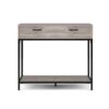 Kings Hallway Console Table Hall Side Entry Display Desk Drawer Storage Oak