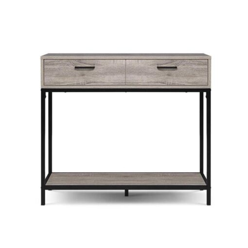 Kings Hallway Console Table Hall Side Entry Display Desk Drawer Storage Oak