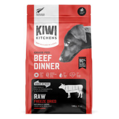 Kiwi Kitchens Freeze-Dried Dog Food Beef Dinner 142 Gm