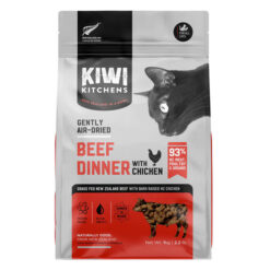 Kiwi Kitchens Gently Air Dried Beef Dinner With Chicken Dry Cat Food 1 Kg