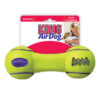 Kong Airdog Nonabrasive Felt Squeaker Toy For Dogs - Dumbbell 1 X Small