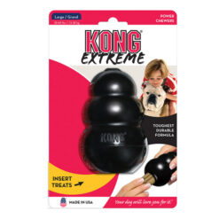 Kong Rubber Toy For Dogs - Extreme Black 1 X Large