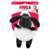Kong Sherps Floofs Crinkle Plush Squeaker Toy For Dogs - Sheep 1 X Medium