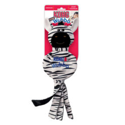 Kong Wubba No Stuff Squeaker Toy For Dogs - Zebra 1 Pack