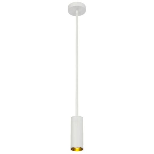 Kudo Iron Pendant Light, White