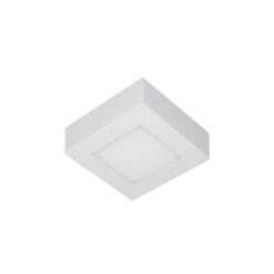 LED 6W Surface Mounted Oyster Light - Tri-CCT Dimmable - Square