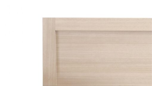 Larissa timber bed frame - headboard 100h - discounded display model