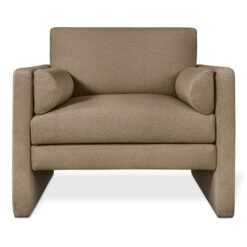 Laurel Fabric Sofa Chair, Merino Mocha