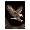 Legacy Eagle Modern Rug/Wall Art, 120x170cm