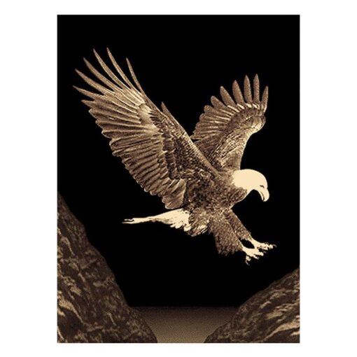 Legacy Eagle Modern Rug/Wall Art, 120x170cm