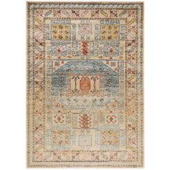 Legacy No.859 Bohemian Rug, 230x160cm, Cream / Turquoise