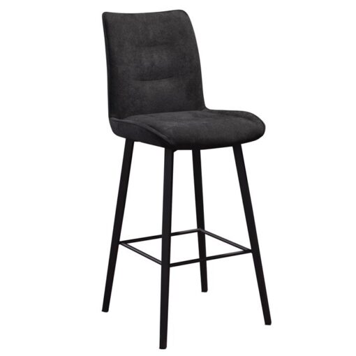 Lenore Fabric Dining Bar Stool, Midnight