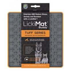 Lickimat Tuff Buddy Dog Orange 1 Pack