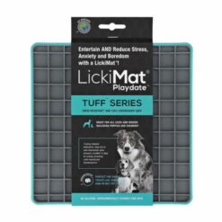 Lickimat Tuff Playdate Dog Turquoise 1 Pack