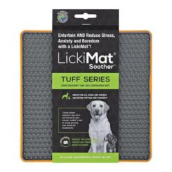 Lickimat Tuff Soother Dog Orange 1 Pack