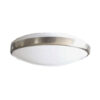 Linden LED Oyster Light, 30W, CCT, Satin Chrome