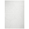Lotus Leo Modern Rug, 290x200cm, White