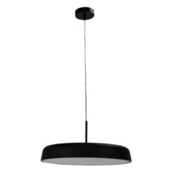 Madison Dimmable Colour Changing LED Pendant Light, Small, Black