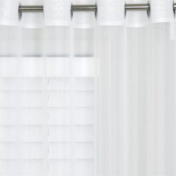 Madison Sheer Eyelet Curtain 220cm & 250cm Drop