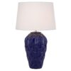 Madrid Ceramic Base Table Lamp, Blue