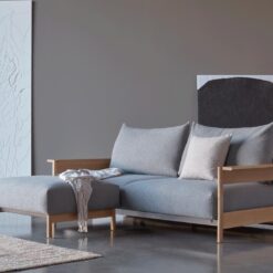 Malloy wood arms queen sofa bed - innovation living