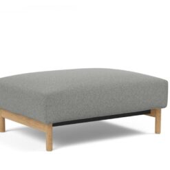 Malloy wooden legs ottoman - innovation living